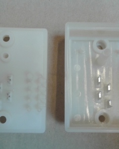 Cabinet Top with knives int. valve cont. white/orange IV-III